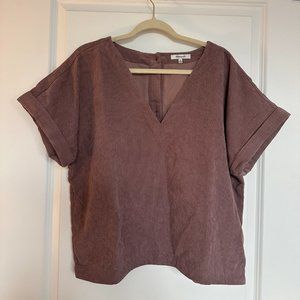 Madewell Corduroy Top